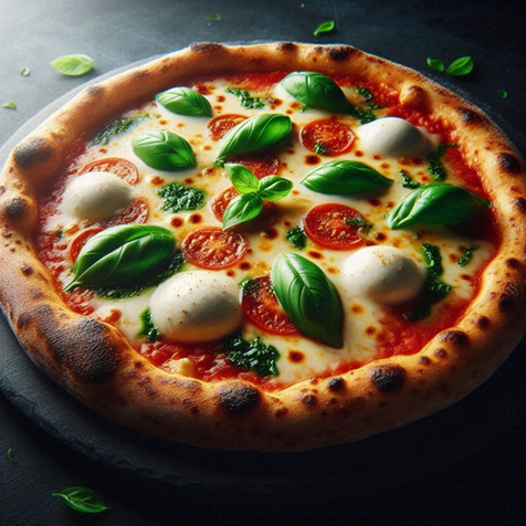 最高級のマルゲリータピザ